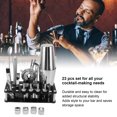 thumbnail image 3 of Kit Barman, Set de Shaker Pratique en Acier Inoxydable Multi Fonctionnel pour Barre, 3 of 8