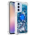 thumbnail image 3 of GANGXUN Funda Glitter Líquida para Samsung Galaxy A17 con Anillo Brillante, TPU Antichoques y Esquinas Reforzadas, Soporte, 3 of 6