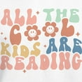 thumbnail image 3 of CafePress - All The Cool Kids Are Reading Sweatshirt - Pullover Hoodie, Hooded Sweatshirt, 3 of 4