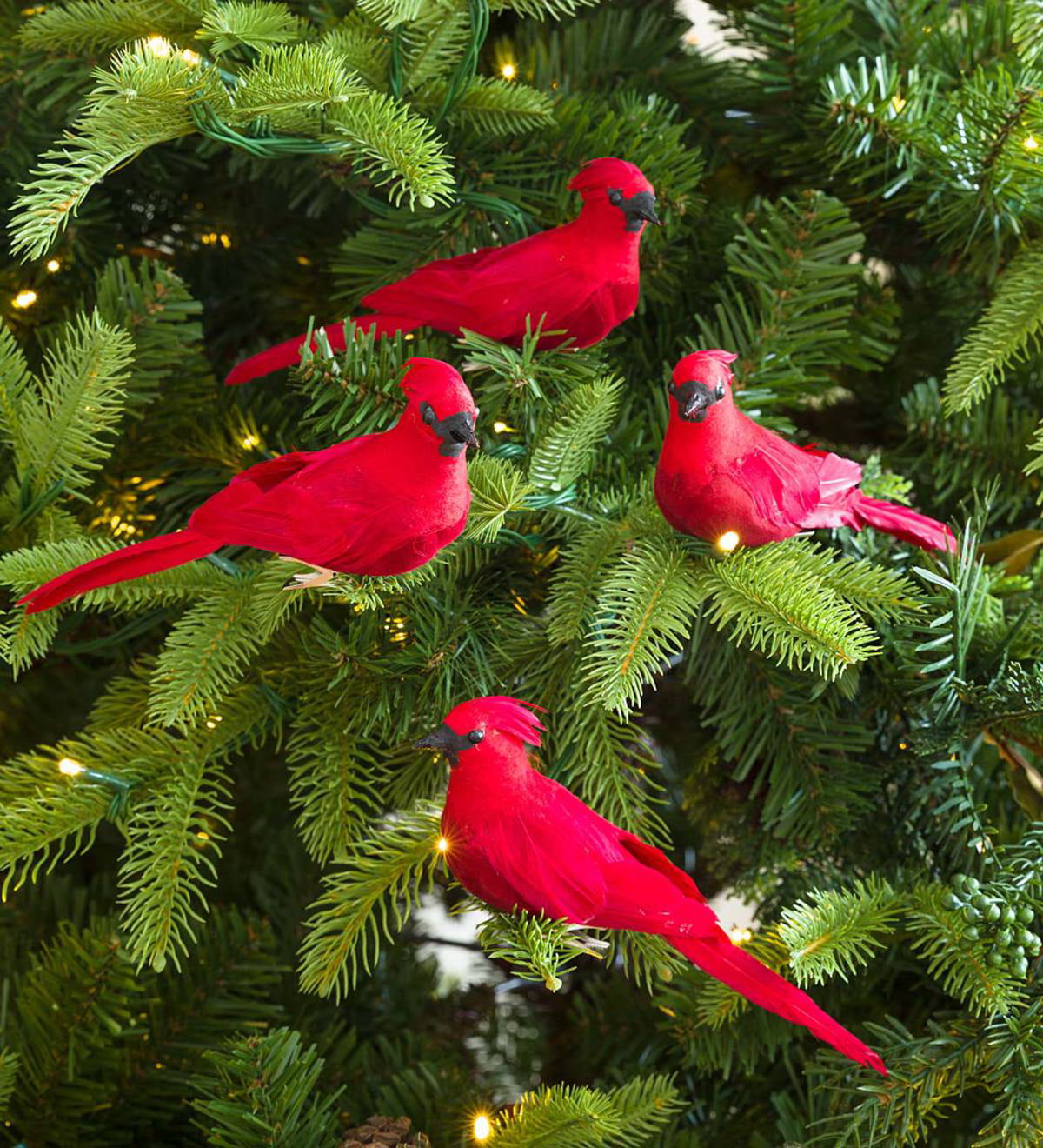 bird christmas tree ornaments