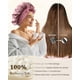 thumbnail image 5 of Gorro de seda CHLINS 100% morera para mujer con pelo rizado, 5 of 7