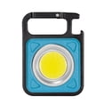 thumbnail image 1 of LED Keychain Flashlight USB 500 Lumen Outdoor Camping Working Light (Black), 1 of 9