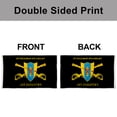 thumbnail image 5 of Dutern Double Sided 1st Squadron 4th Cavalry Flag Banner 3 Ply with Brass Grommets 2x3 Feet, 5 of 5