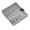Silver, variant on Hollow Pickup Cover Guitar Pickup Lid Humbucker Shell Professional Pickup Protective Case Brass Texture for Guitar