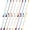 Multicolor-16, variant on 8 Multicoloured 10 Inch Stainless Steel Cocktail Stirring Spoons For Bartender And Home Use