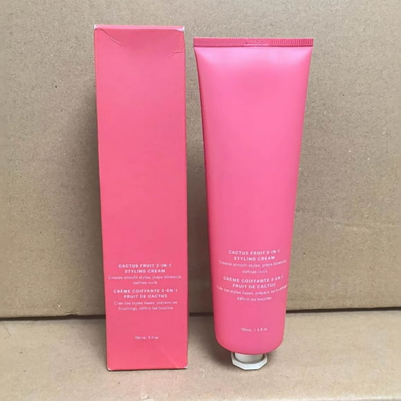 JHLZHS Curl Cream Hair Mousse Hair Gel for Women Cactus Fruit Styling Smooth Styles Prep Shiny Defines Curls