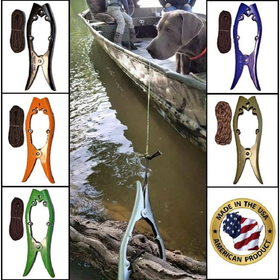 FUN FISHING Orange Anchor with Paracord for Kayaks & Canoes
