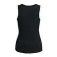 thumbnail image 4 of Anygrew Women's Summer Sleeveless Casual Camisole Shirt Slim Knit Ribbed Tank Tops, 4 of 10