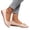 Beige, variant on Womens Fashion Plus Size Rhinestone Heart Shoes, Sparkly Crystal Heart Embellishment on Soft Upper, Comfortable Cushioned Insole for All-Day Wear for Daily Casual