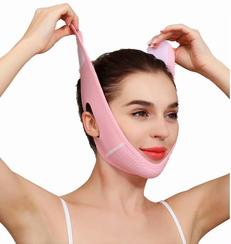 Artrylin Reusable V Line Mask Slimming Strap Double Chin Reducer Chin Mask V Shaped Slimming Face Mask -