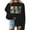 Black, variant on EchfiProm Womens Merry Christmas Sweatshirts Sweatshirt Crewneck Pullover Snowman Long Sleeve Ugly Lightweight Shirts for Adult