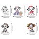 thumbnail image 4 of (LY461) (Diamante Doble Cara 5 Piezas) Llavero Con DIY Animal Dálmata, 4 of 9