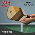 thumbnail image 2 of Strato Tournament Series Fiberglass Pickleball Paddle - Power Edition, 7.5 oz -by Orca, 2 of 5