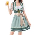 thumbnail image 5 of Christmas Dresses for Women Traditional German Oktoberfest For Women Bavarian Festival Dress Lace Gown Carnival Performance Outfit Elegant Court Dress, 5 of 5