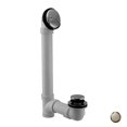 thumbnail image 1 of Westbrass D4932-20 1,5 in. Programme 40 PVC Pointe des Déchets de Bain avec 2 Trous Plaque en Acier Inoxydable, 1 of 4
