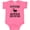Hot Pink, variant on Inktastic Hunting Future Hunter Like Dad Boys or Girls Baby Bodysuit