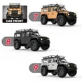 thumbnail image 4 of 4WD Model Crawler Remote Control Truck 1/16 Scale Offroads Play Vehicle with LED Roof Light Adult Outdoor Competitive Toy, 4 of 8