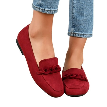 

Eleluny Women Slip On Pumps Flats Loafers Summer Beach Walking Casual Solid Shoes Women s Shoes US 10