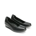 thumbnail image 3 of BURUDANI Women’s Pumps Round Toe Wedge Heel Black Dress Shoes Skin-Friendly Arch Support, 3 of 7