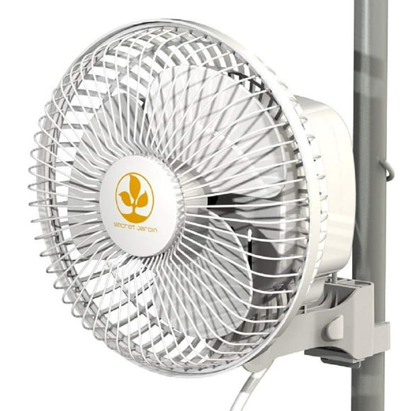 Secret Jardin Monkey Fan 16w Watts 6 Inch, Fits 0.63-0.83 Inch Grow Tent Poles Clip Fan # 601115