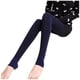 thumbnail image 5 of Leggings cálidos de invierno para mujer: pantalones gruesos de terciopelo de poliéster, cintura alta, elásticos, 85-110 cm de cadera, 89 cm de largo, para uso diario/casual/deportivo, 5 of 5