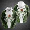 thumbnail image 2 of Sudadera con capucha mexicana para hombre, nueva sudadera con capucha con estampado 3D de la bandera de México, ropa de calle, sudaderas con capucha de diseñador de manga larga para hombre, 2 of 5