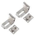 thumbnail image 1 of 4 piezas de cerradura de ángulo recto para puerta, hebilla de 90 grados, cerradura de puerta de granero, candado, 1 of 6