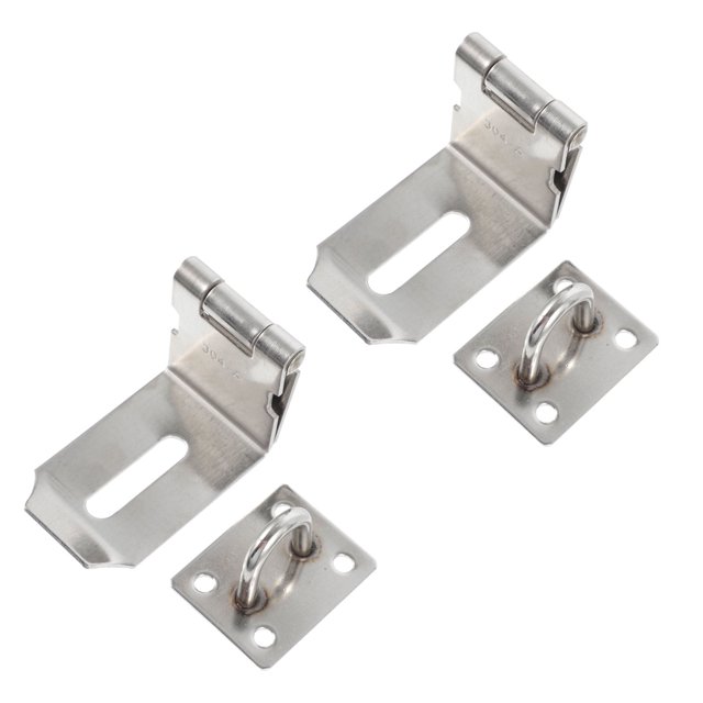 4 piezas de cerradura de ángulo recto para puerta, hebilla de 90 grados, cerradura de puerta de granero, candado