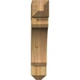 thumbnail image 2 of Ekena Millwork 6"W x 26"D x 30"H Legacy Craftsman Rough Sawn Bracket, Western Red Cedar, 2 of 4