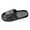 Black, variant on Mens Slippers,Slides WoCushioned Bath Sandals with Thick Sole Design,Slippers for Men,Black,10