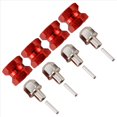 thumbnail image 3 of 4 Adaptadores de Transmisión de Cubo de Rueda Hexagonal de 12 Mm, Acoplador Combinador de Extensión de 12 mm para 1/10 RC Car Crawler SCX10 D90, Rojo, 3 of 8