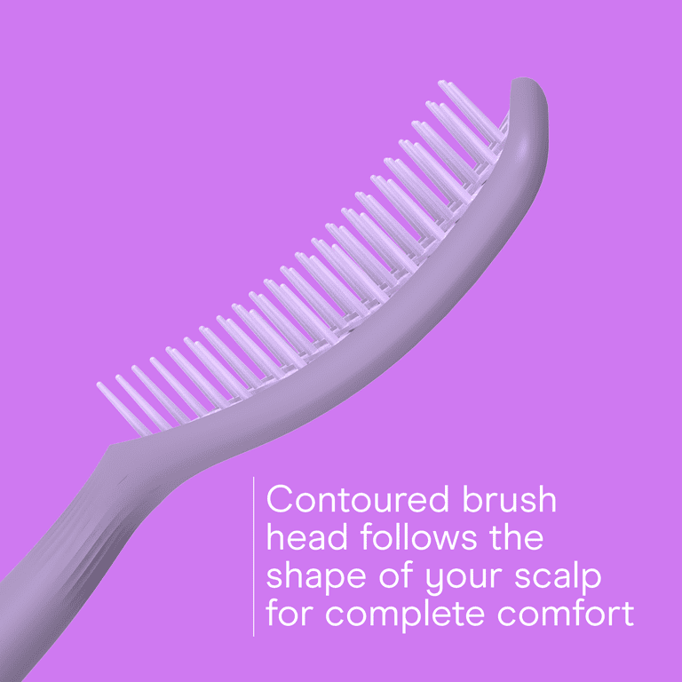 All Brush Mini Vented Paddle Hair Brush, Purple photo 3
