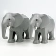 thumbnail image 3 of MOC Elephant Building Blocks Animals Bricks Toys Kids Gift Wood, 3 of 4