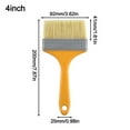 thumbnail image 1 of 1pc Plastic Handle Paint Brushes for Wall and Furniture Paint Painting Brushes, 1 of 8