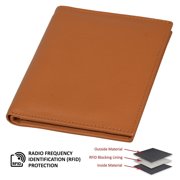 Men's Bifold Hipster Wallet with 13 Credit Card slots by Leatherboss