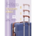 thumbnail image 3 of Concepten 5 Piece Hardside Carry on Luggage Set, 20/24/28 Inch Spinner Suitcase with TSA Lock & Travel Bags, Airline Approved Lightweight Rolling Luggage for Business Family Travel, 3 of 7