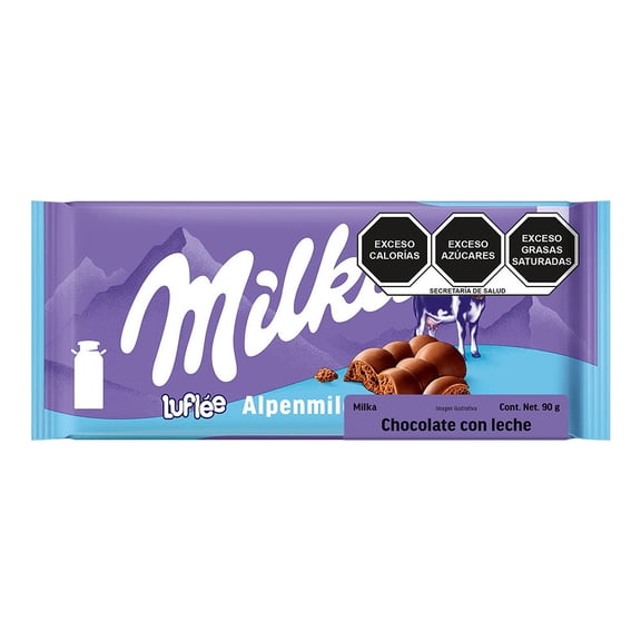 Chocolate con leche Milka Luflee 90 g