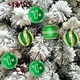 thumbnail image 4 of Iumwxz 42pcs Christmas Balls Ornaments for Xmas Tree Christmas Decoration Delicate Shatterproof Plastic Christmas Ball Ornaments Kit for New Year Enhance The Festive Atmosphere, 4 of 5