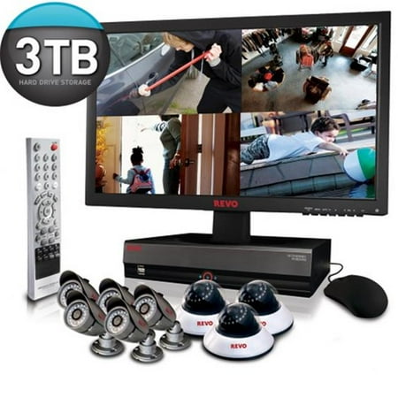 Revo America R164D3EB5EM23-3T Professional 16 CH DVR