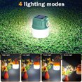 thumbnail image 5 of Camping Lantern Rechargeable, 2 Light Modes, Adjust Brightness, Camping Tent Lights Lantern Flashlight for Power Outage, 12.5*10cm-white, 5 of 6
