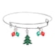 thumbnail image 1 of Fiudx Pulsera Navideña, Elegante Collar de Aleación, Diseño de Colgante de Árbol Festivo, Elegante Joyería para Mujer, Ideal para Fiestas y Banquetes, Ideal Como Regalo, Talla Ajustable, Incluye Una, 1 of 1