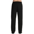 thumbnail image 3 of #followme Super Soft Men's Knit Pajama Pants with Pockets - Mens PJ Bottoms 45904-BLK-S, 3 of 3