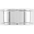 thumbnail image 2 of 14K White Gold 14Kw 10mm Flat With Step Edge Band Size 9.5 Made In United States wfle100-9.5, 2 of 5