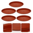thumbnail image 2 of SHISUYAN 5 Pcs Plaques de Base en Plastique pour Pots de Fleurs Plateaux d'Eau Accessoires Rouges, 2 of 8
