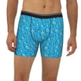 thumbnail image 2 of Men'S Boxer Briefs, Stars And Balloons Soft And Breathable Mens Underwear Boxer Briefs With Widen Waist, 2 of 2