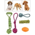 thumbnail image 3 of Mascota premium masticar cuerda nudo fuerte dentición juguetes pelota juguetes Estilo 4 Yuyangstore Nudo de cuerda de mascar, 3 of 8