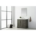 thumbnail image 2 of Vanity Art 36 Inch Single Sink Bathroom Vanity with Ceramic Sink and Engineered Marble Top, Without Mirror, 2 of 4