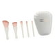 thumbnail image 3 of Juego de 5 brochas de maquillaje perfecl con espejo de almacenamiento, 3 of 6