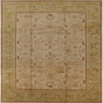 thumbnail image 1 of Ahgly Company Machine Washable Indoor Square Industrial Modern Light Brown Area Rugs, 7' Square, 1 of 7