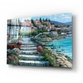 thumbnail image 2 of Epic Art 'Steps of St. Tropez' by Howard Behrens Acrylic Glass Wall Art, 24"x16", 2 of 8